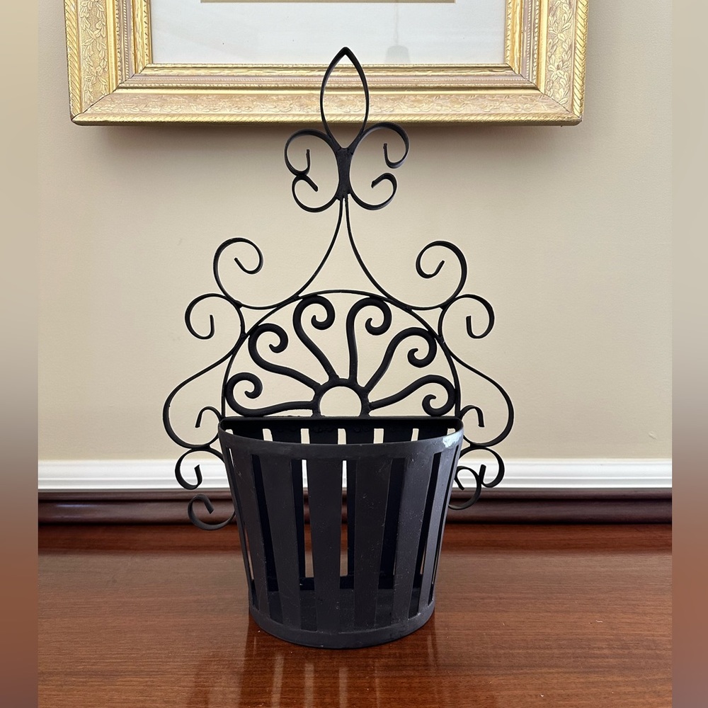 Southern Living at Home - St. Charles Rustic Wall Basket